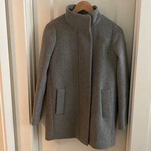 Gray J Crew City Coat (Size 2)